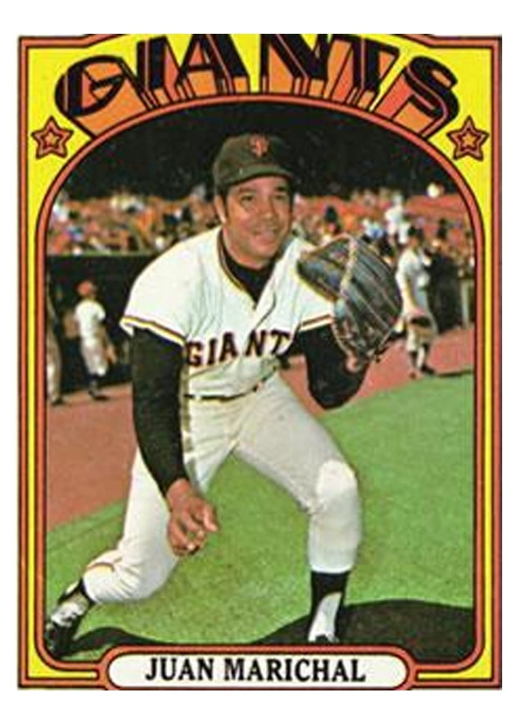 1972 Topps Juan Marichal #567 card