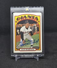2020 Topps Heritage Real One Autographs Juan Marichal #ROA-JM card