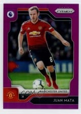 2019 Panini Prizm Premier League Juan Mata #62 card