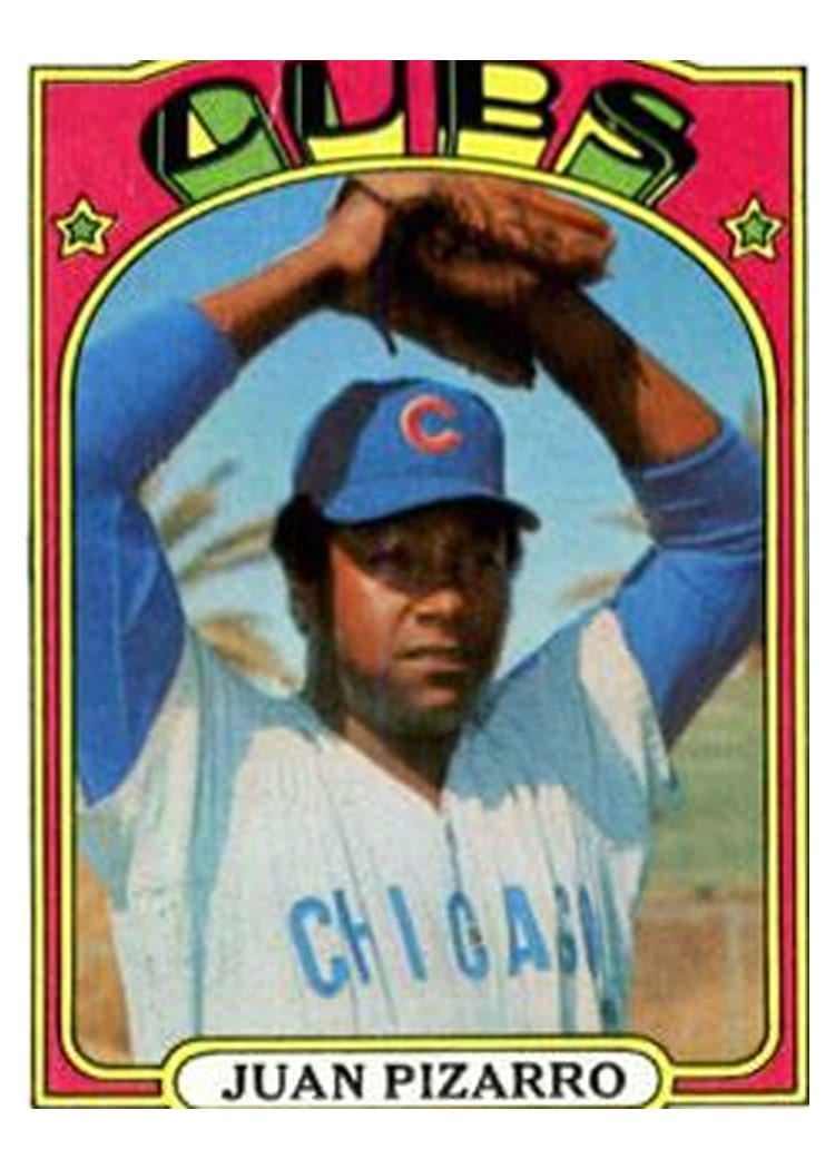 1972 Topps Juan Pizarro #18 card