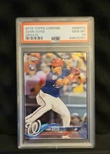 2018 Topps Chrome Update Juan Soto #HMT55 card