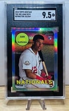2018 Topps Heritage Juan Soto #THC-502 card
