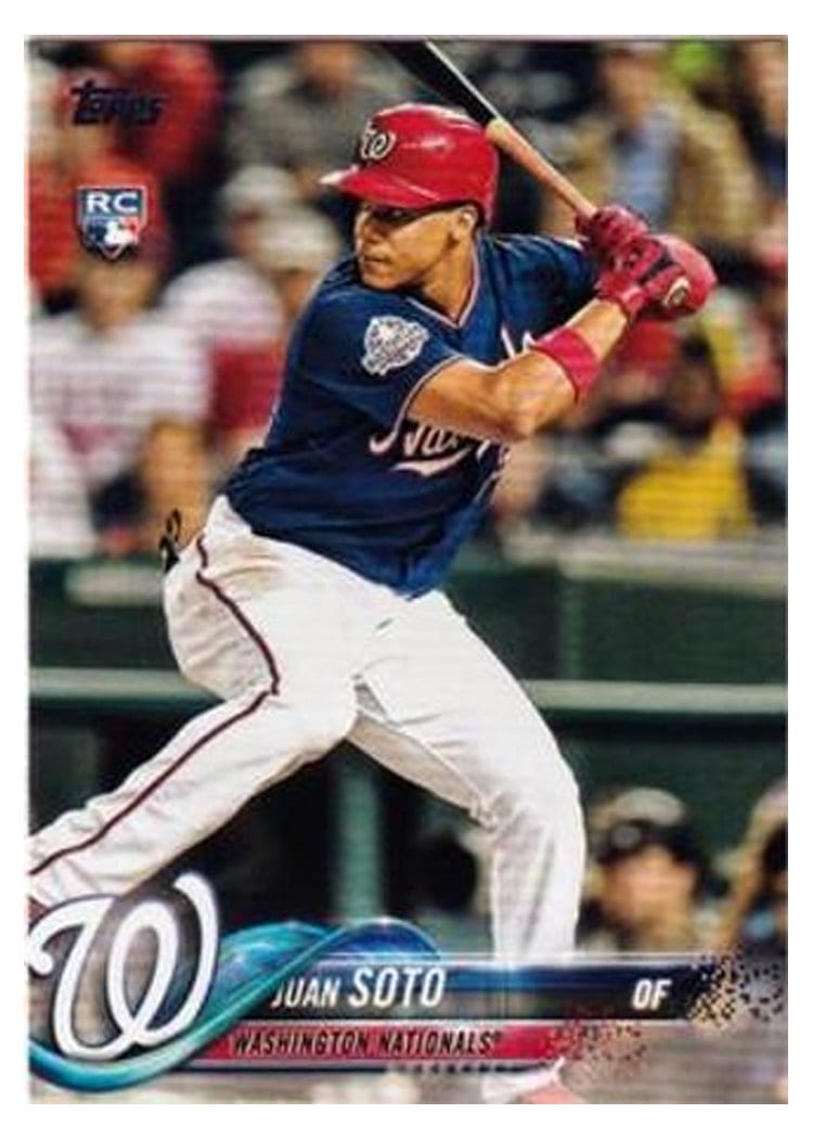2018 Topps Update Base Set Juan Soto #US300 card