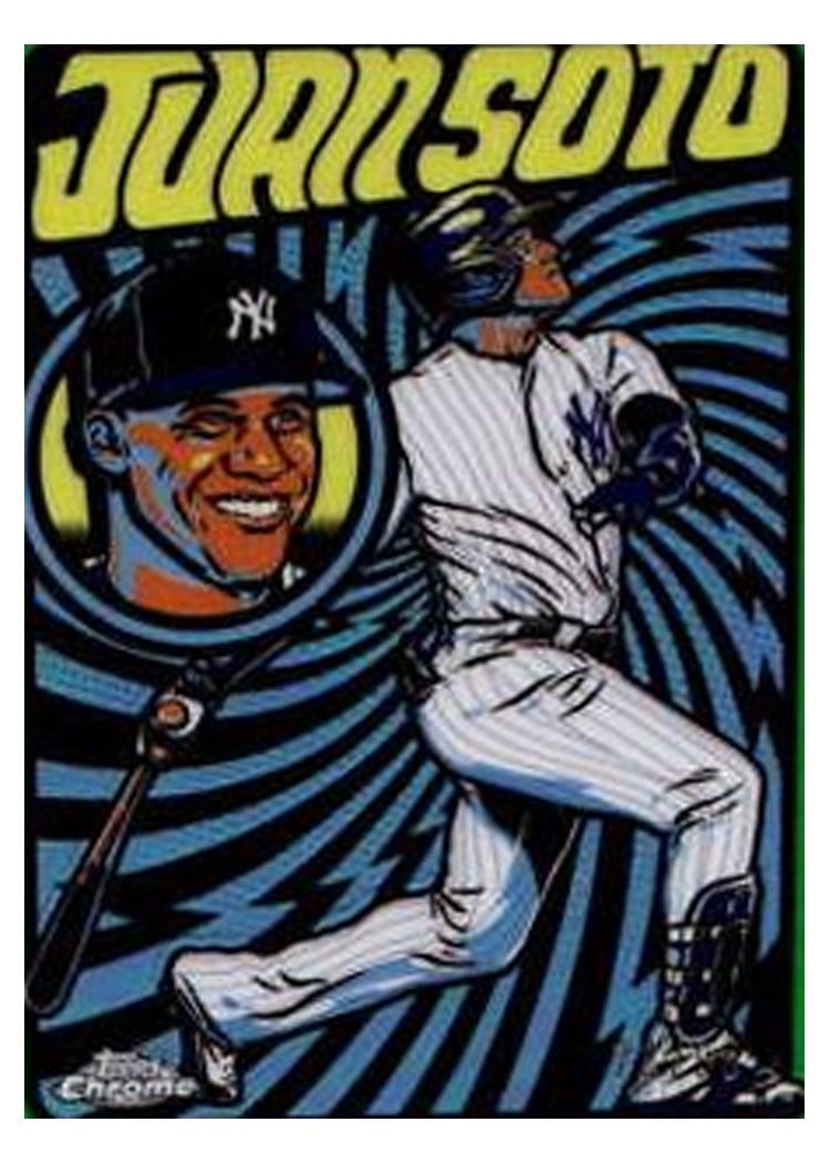 2024 Topps Chrome Ultraviolet All-Stars Juan Soto #UV-13 card