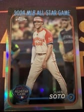 2024 Topps Chrome Update 2024 All-Star Game Juan Soto #ASGC-7 card