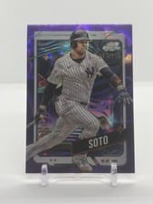 2024 Topps Cosmic Chrome Base Set Juan Soto #42 card