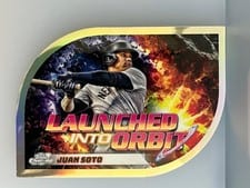 2024 Topps Cosmic Chrome Launched Into Orbit Juan Soto #LIO-22 card