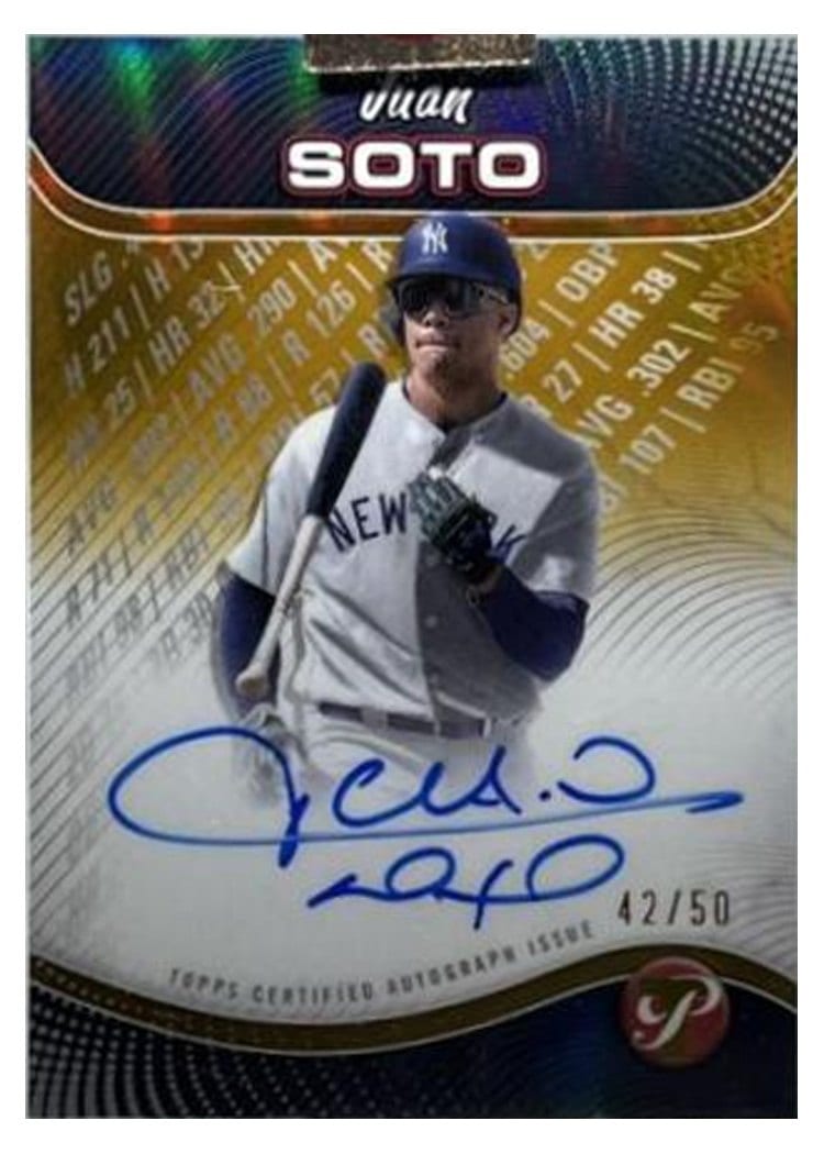 2024 Topps Pristine Production Autograph Juan Soto #PPA-JS