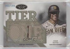 2024 Topps Tier One Die-Cut Relics Juan Soto #T1RD-JS card