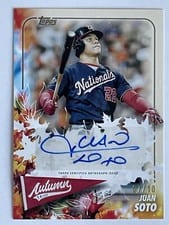 2024 Topps Update Autumn Tales Autographs Juan Soto #ATA-JS card