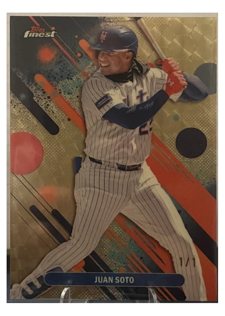 2025 Finest Base Set Juan Soto #39 card