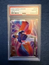 2025 Topps Chrome Helix Juan Soto #HX-5 card