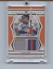 2025 Topps Definitive Collection Jumbo Relic Collection Juan Soto #DJRC-JS