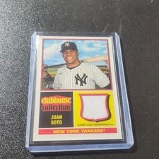 2025 Topps Heritage Clubhouse Collection Relics Juan Soto #CCR-JS card