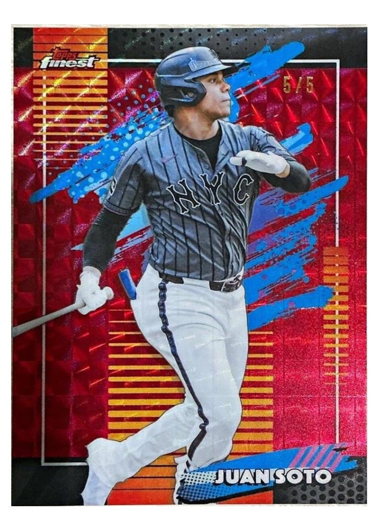 2026 Topps Finest Juan Soto #119 card