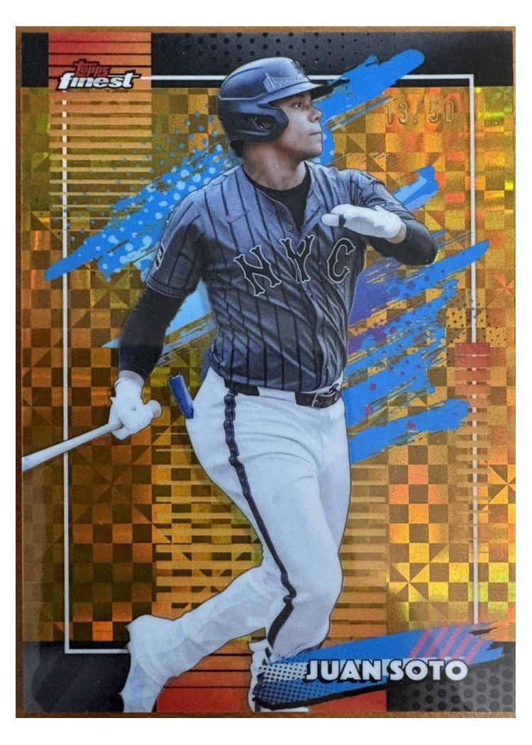 2026 Topps Finest Juan Soto #119 card