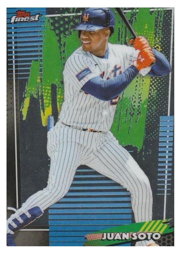 2026 Topps Finest Juan Soto #18 card