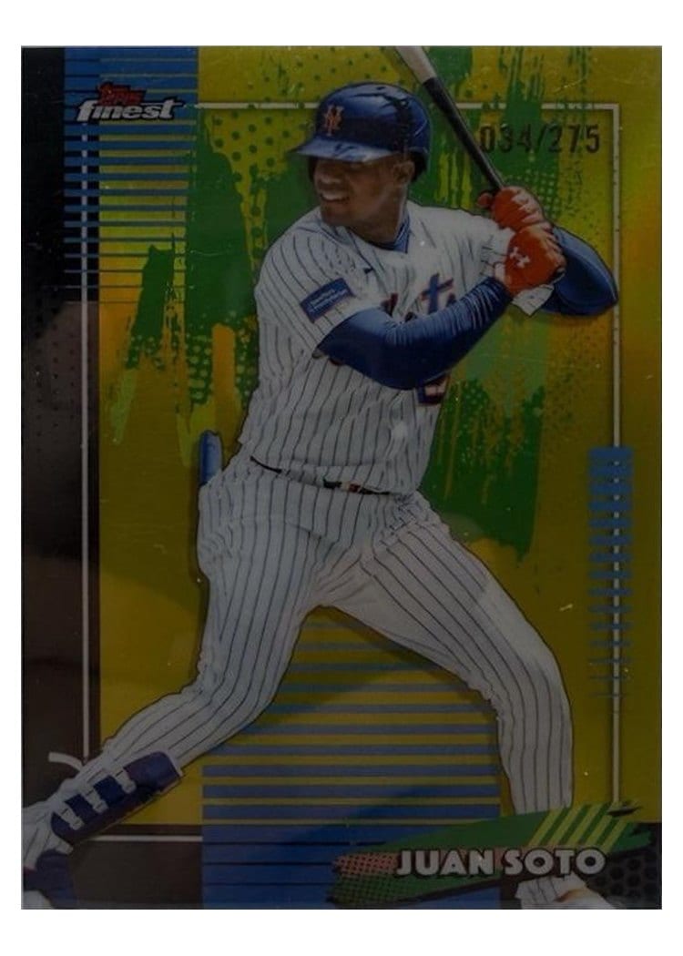 2026 Topps Finest Juan Soto #18 card