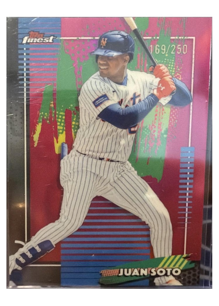 2026 Topps Finest Juan Soto #18 card