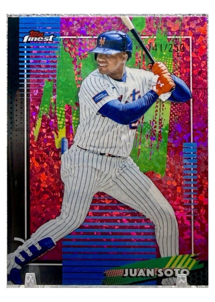 2026 Topps Finest Juan Soto #18 card