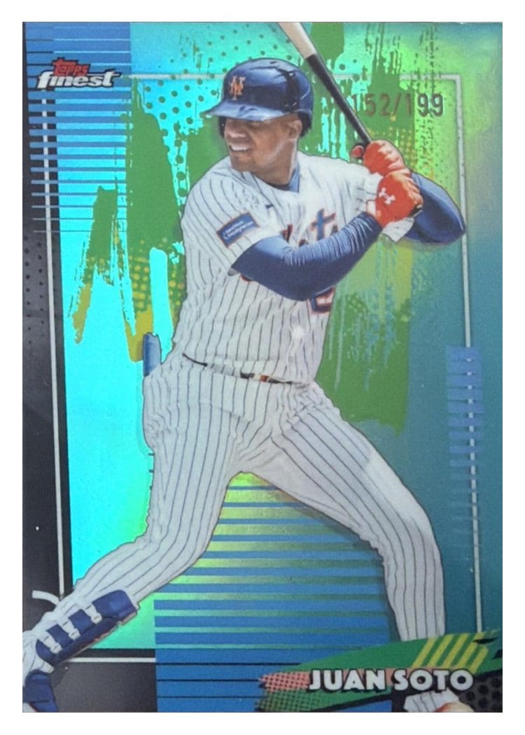 2026 Topps Finest Juan Soto #18 card