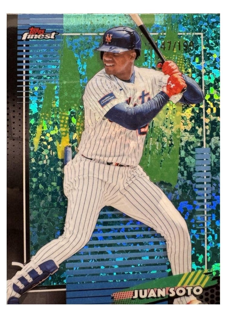2026 Topps Finest Juan Soto #18 card