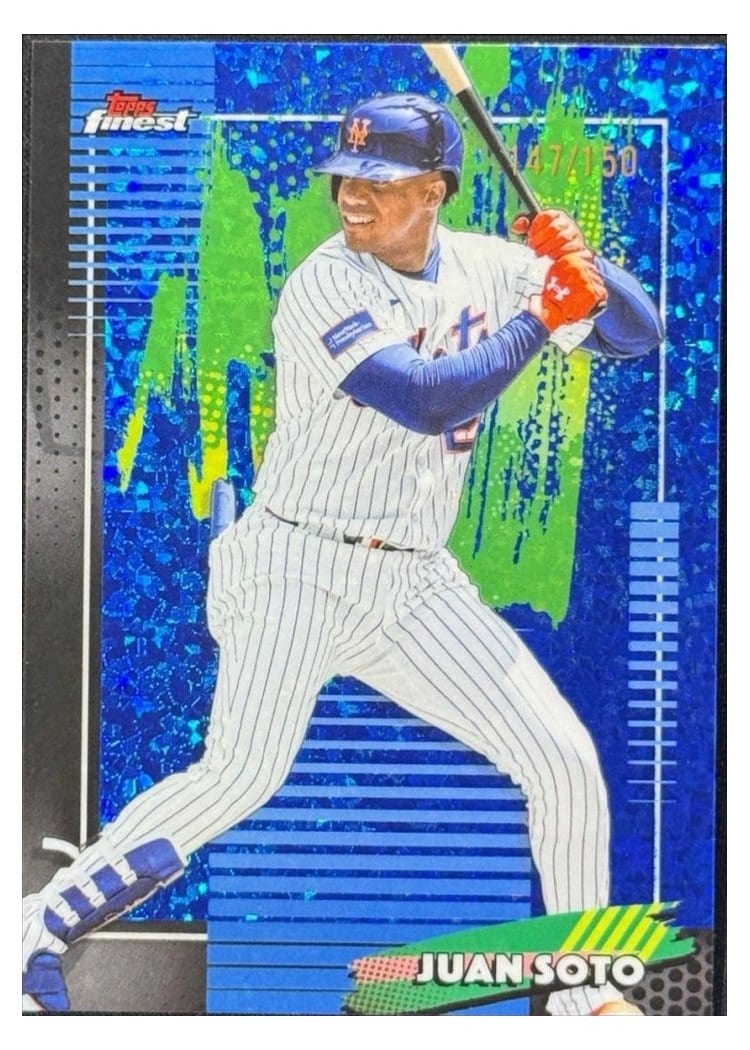 2026 Topps Finest Juan Soto #18 card
