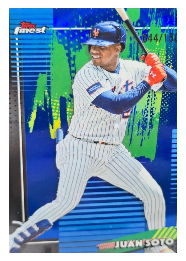 2026 Topps Finest Juan Soto #18 card
