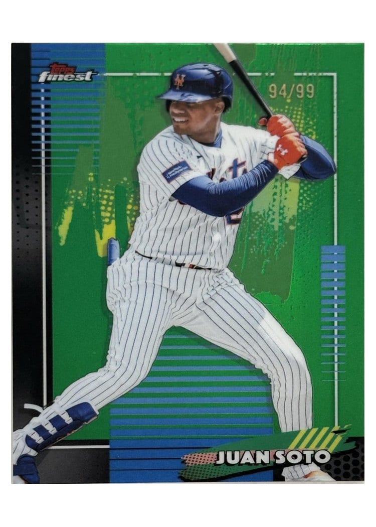2026 Topps Finest Juan Soto #18 card