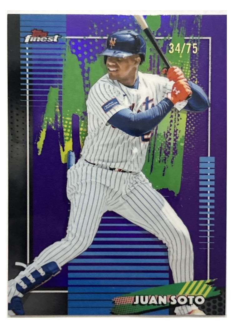 2026 Topps Finest Juan Soto #18 card