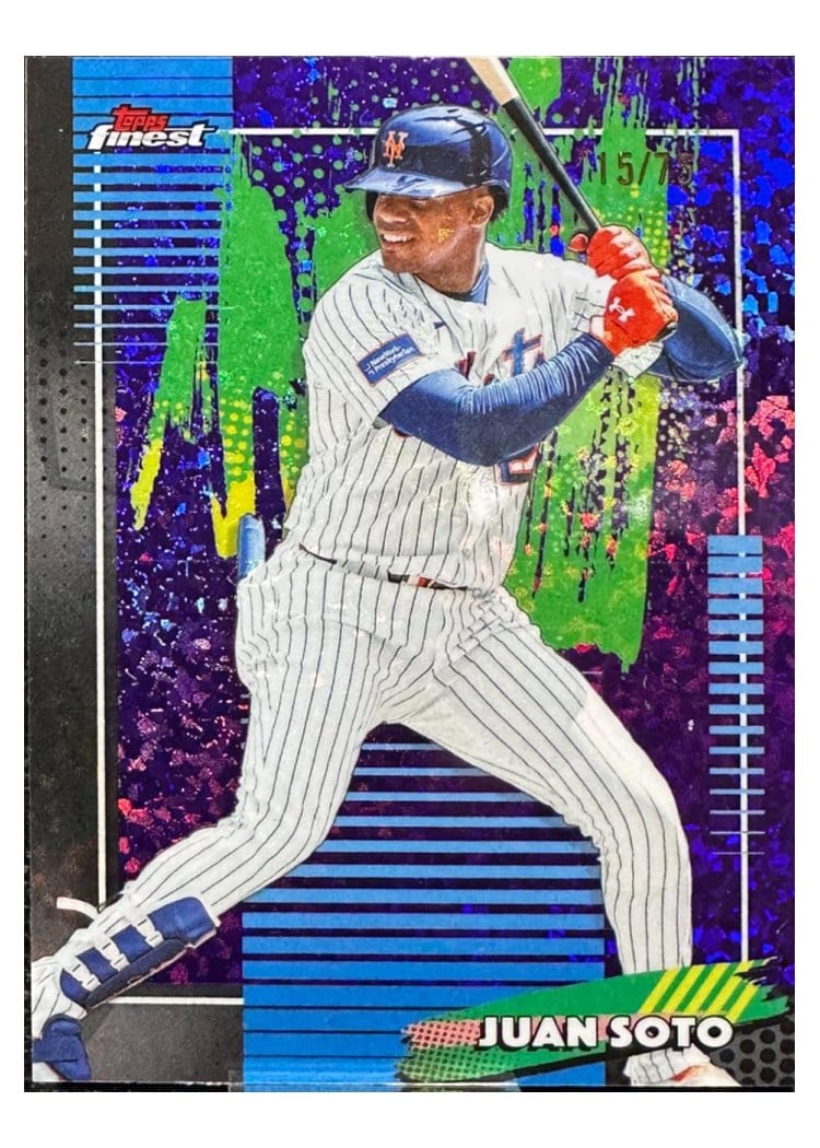 2026 Topps Finest Juan Soto #18 card