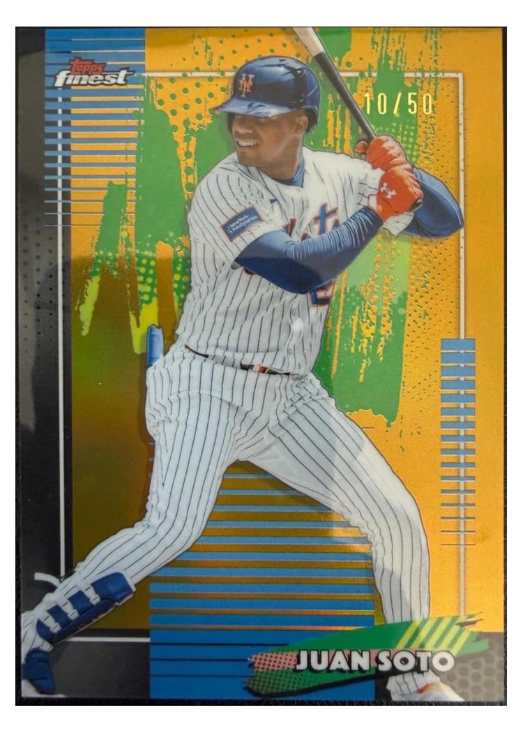 2026 Topps Finest Juan Soto #18 card