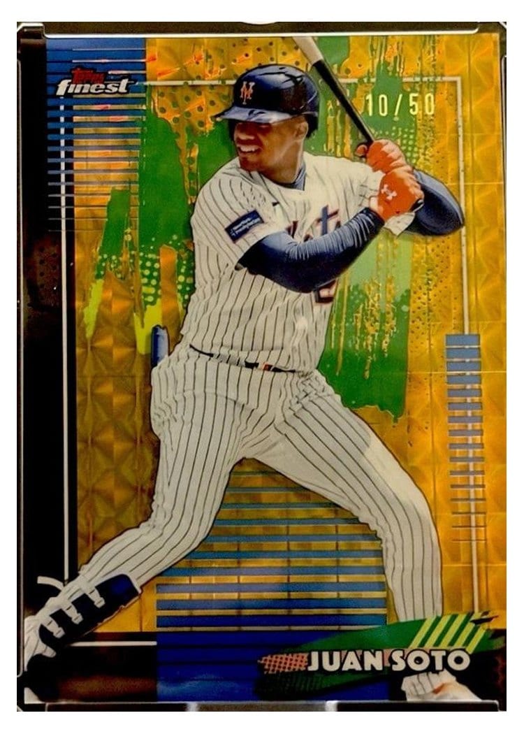 2026 Topps Finest Juan Soto #18 card