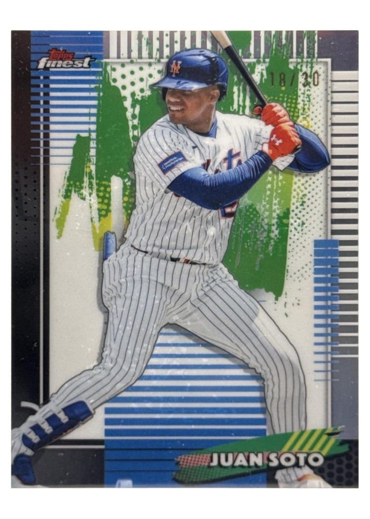 2026 Topps Finest Juan Soto #18 card