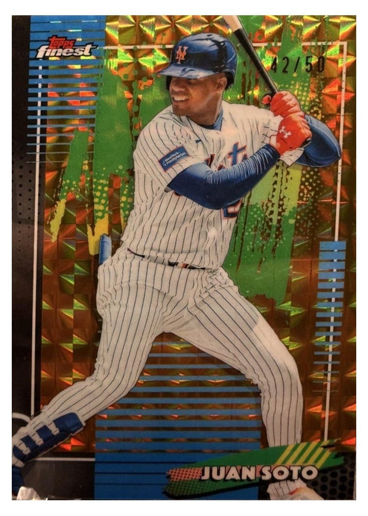 2026 Topps Finest Juan Soto #18 card