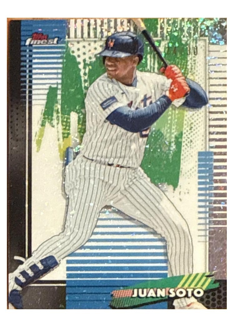 2026 Topps Finest Juan Soto #18 card