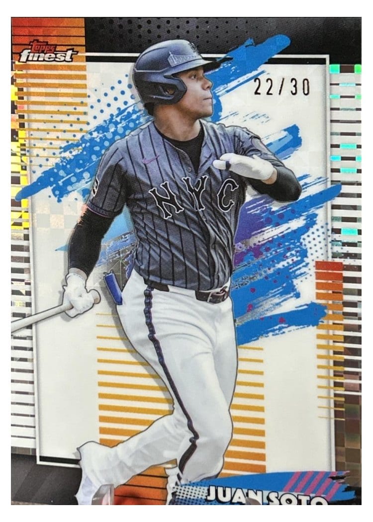 2026 Topps Finest Juan Soto #18 card