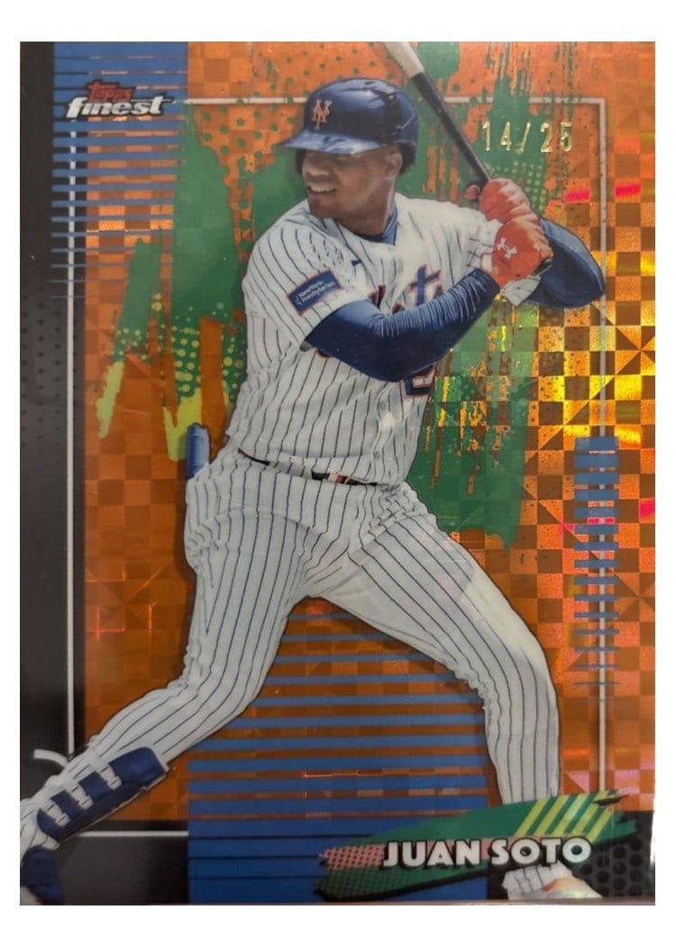 2026 Topps Finest Juan Soto #18 card