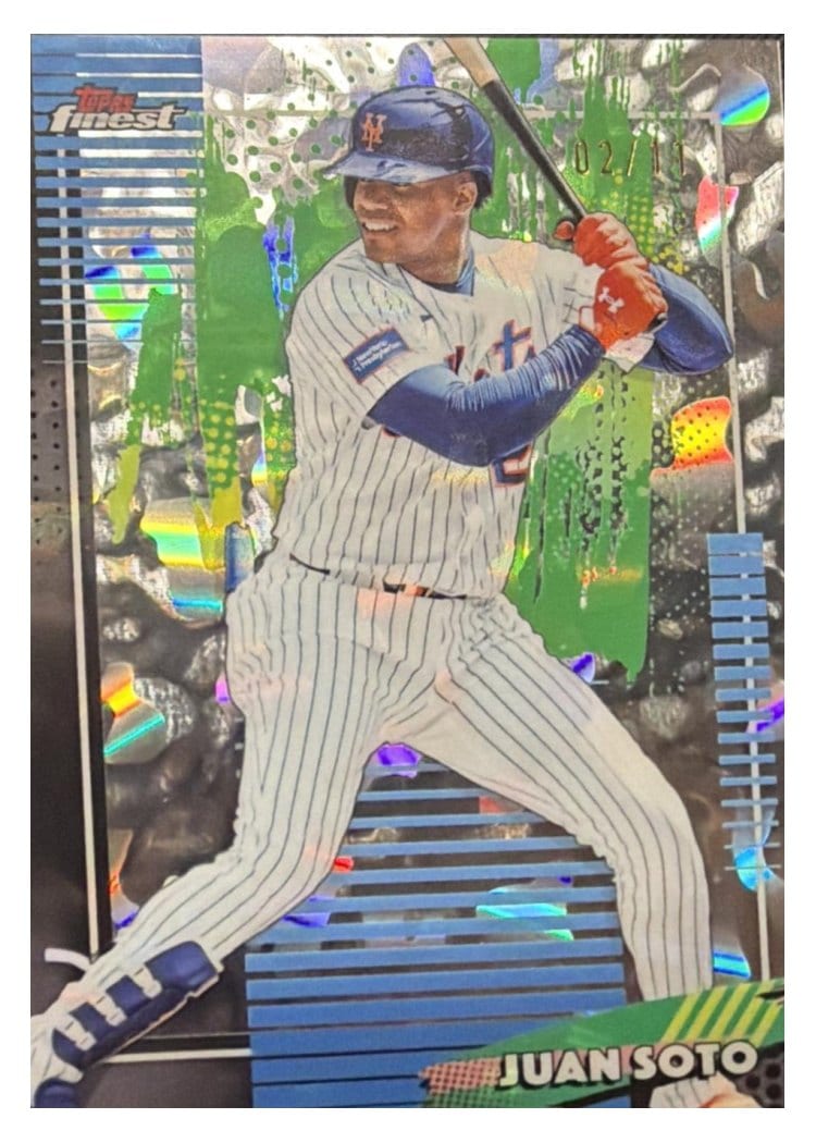 2026 Topps Finest Juan Soto #18 card