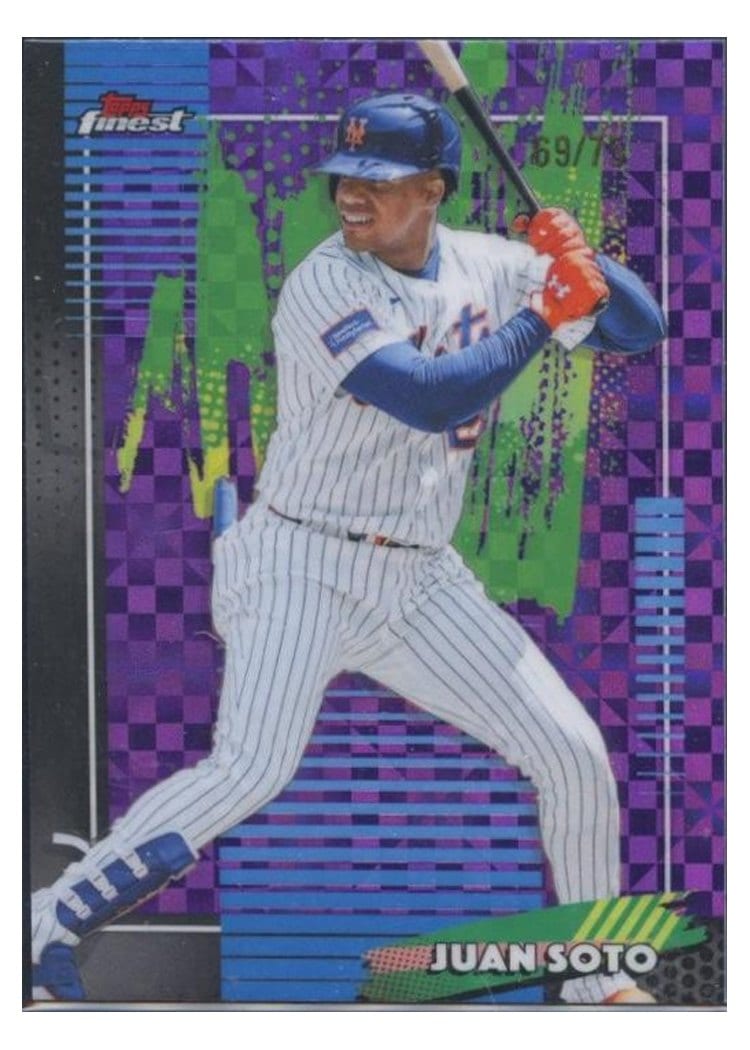 2026 Topps Finest Juan Soto #18 card