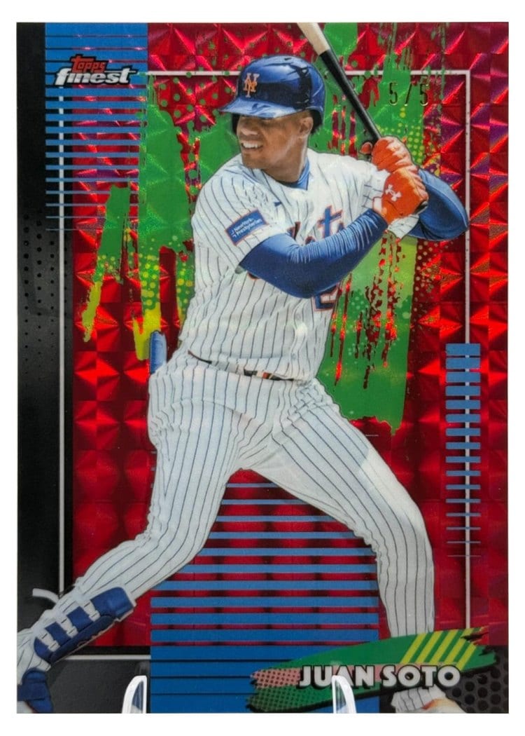 2026 Topps Finest Juan Soto #18 card
