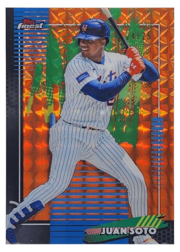 2026 Topps Finest Juan Soto #18 card