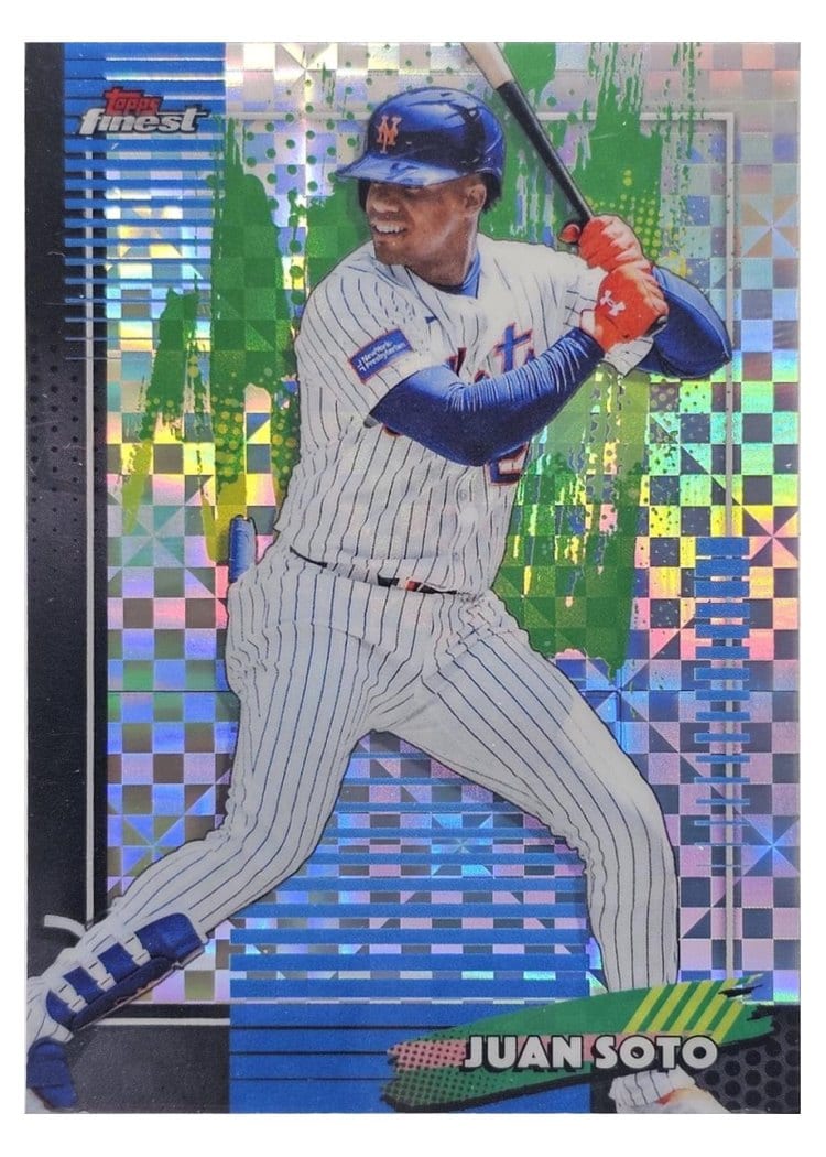 2026 Topps Finest Juan Soto #18 card
