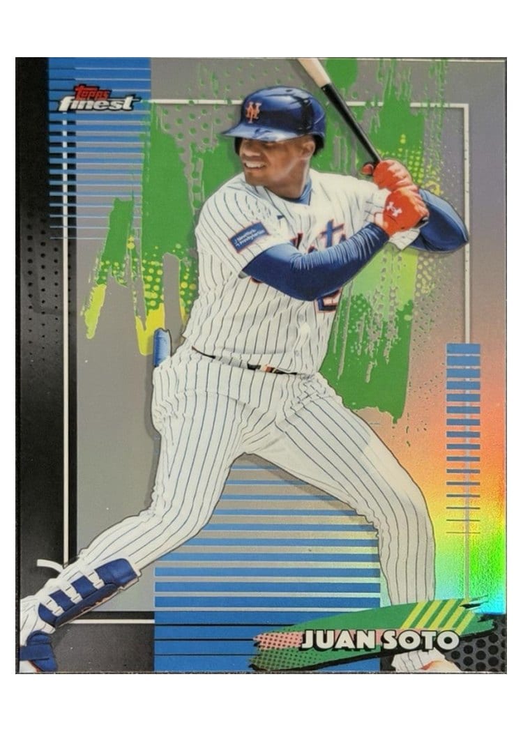 2026 Topps Finest Juan Soto #18 card