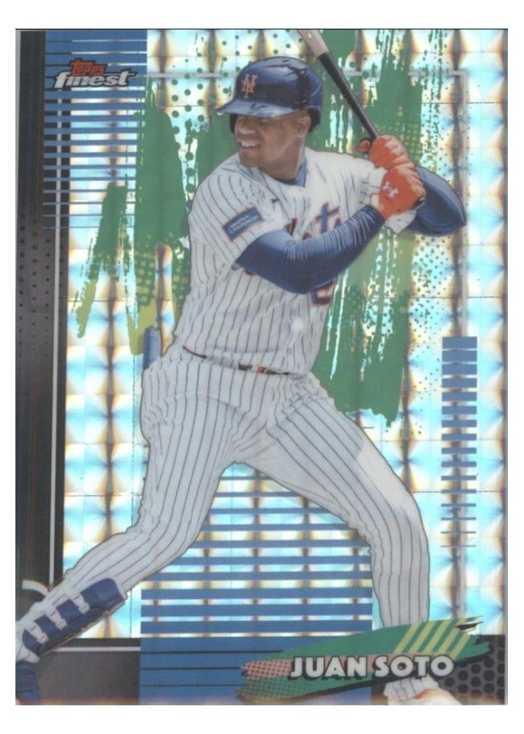 2026 Topps Finest Juan Soto #18 card