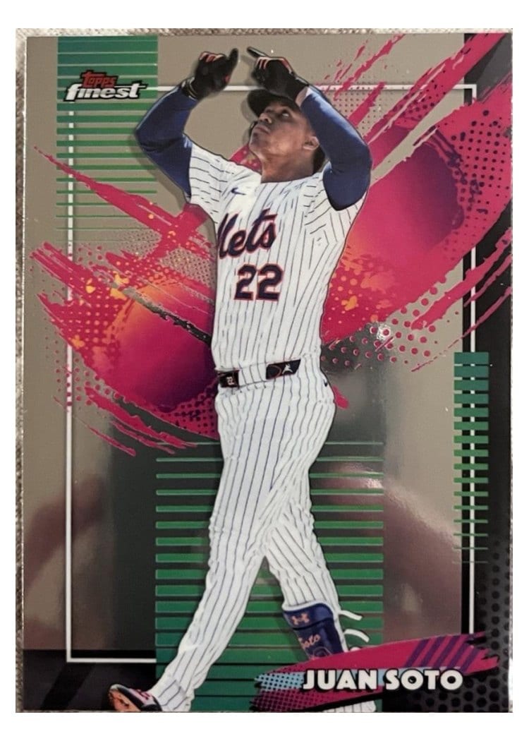 2026 Topps Finest Juan Soto #247 card