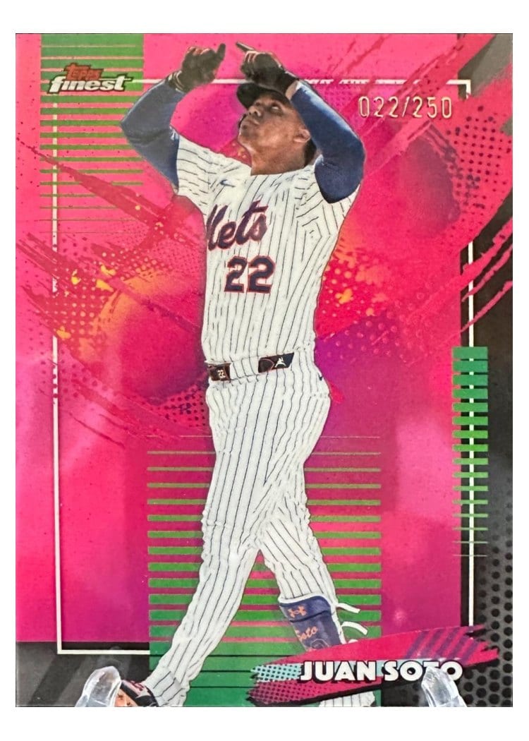 2026 Topps Finest Juan Soto #247 card