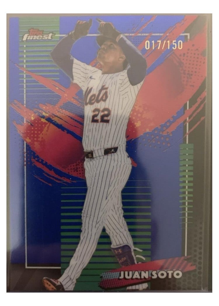 2026 Topps Finest Juan Soto #247 card