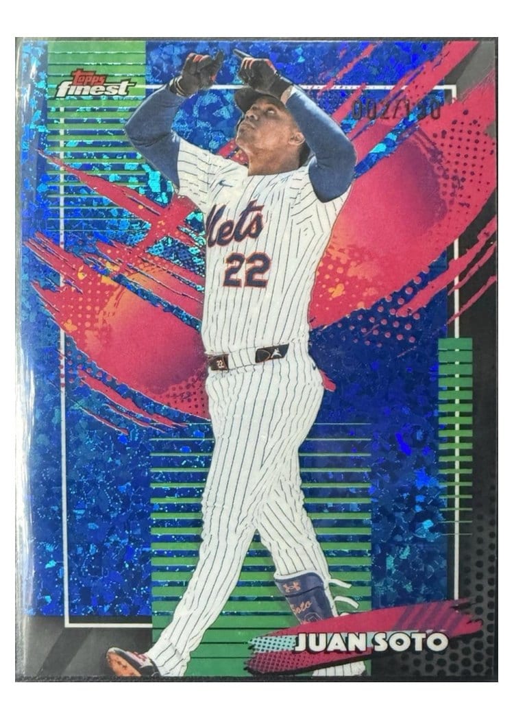 2026 Topps Finest Juan Soto #247 card