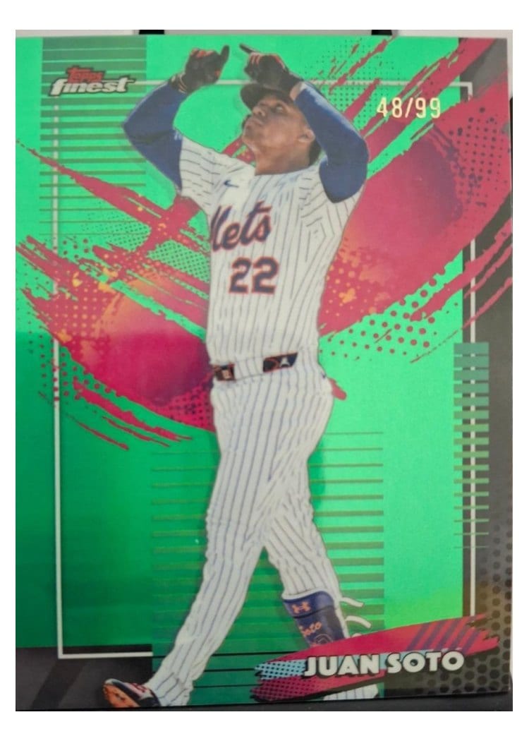 2026 Topps Finest Juan Soto #247 card